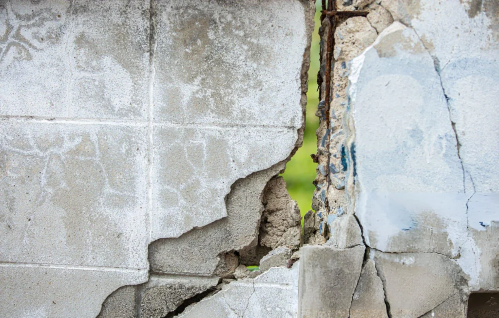 cracked wall structural repair in Scottsville, KY