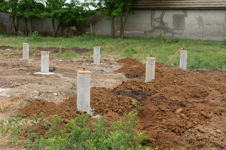 Slab Pier Installation in Scottsville, KY