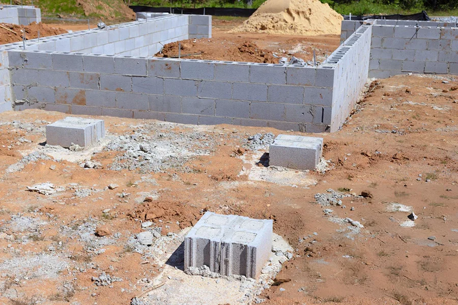 Slab Pier Installation in Scottsville, KY